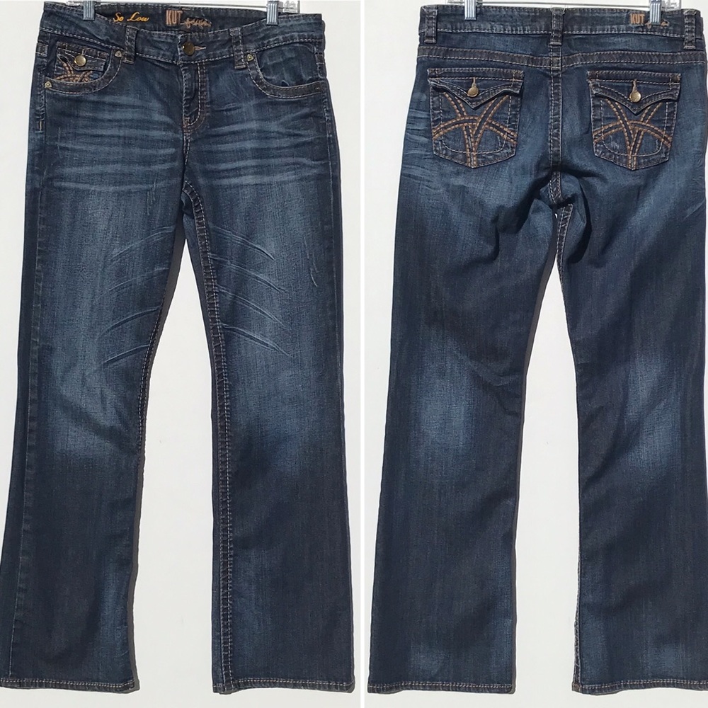 KUT (BUNDLE 2) ‘So Low’ Kate Lowrise Bootcut size 10 - Picture 6 of 11